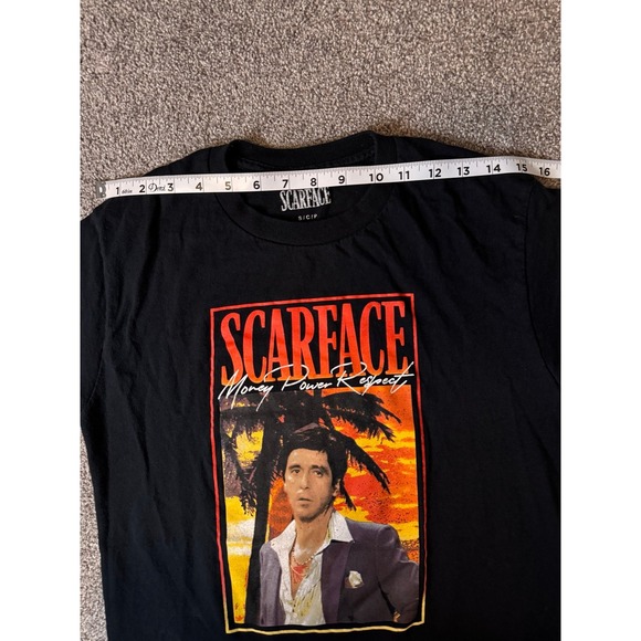 Scarface Men's Black Graphic Tee Size Small - Picture 2 of 7